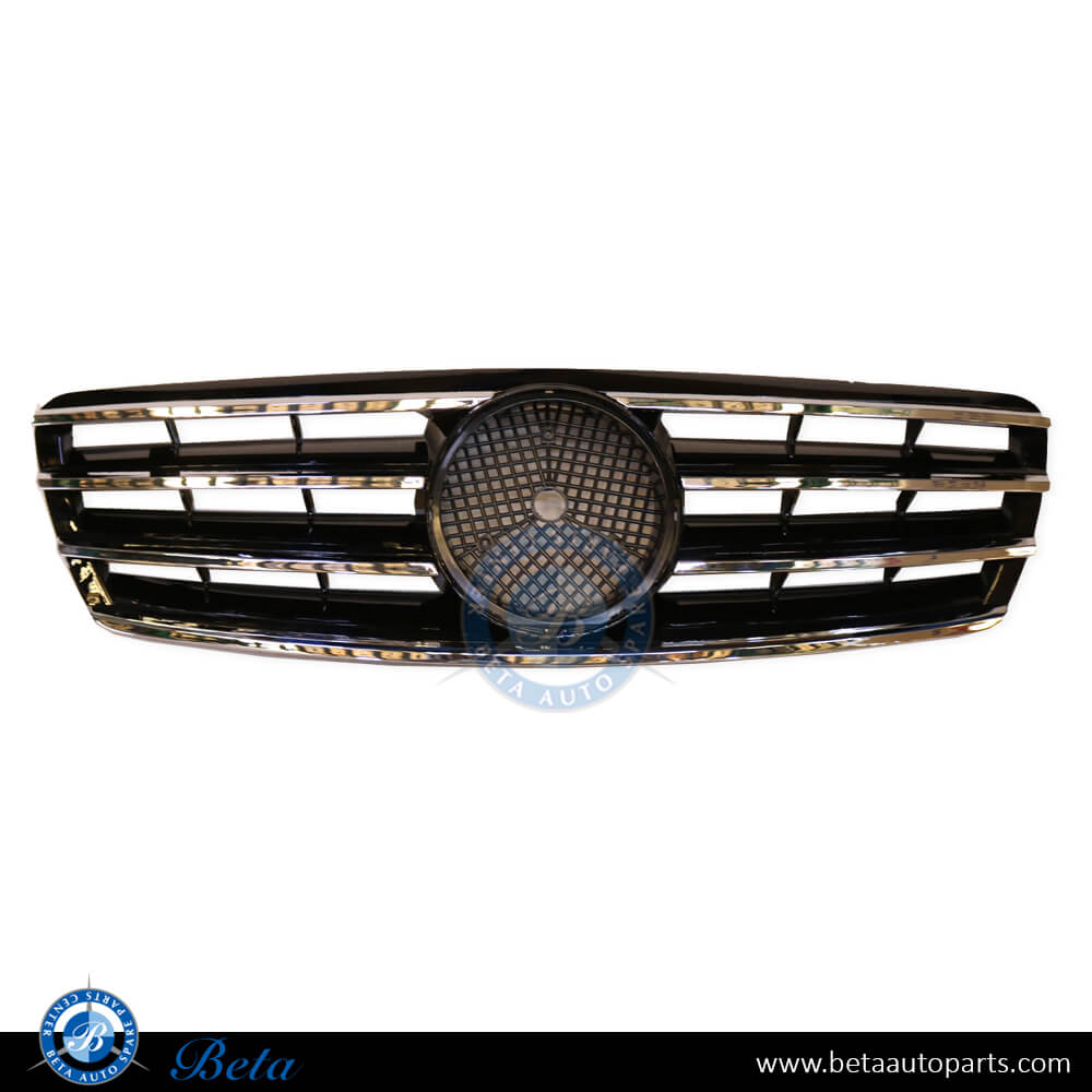 Radiator Grille wth Logo Black Color for Mercedes C-Class W203 2001-2007 models, Part Number 2038801A23 Radiator Grille wth Logo Black Color for Mercedes C-Class W203 2001-2007 models, Part Number 2038801A23